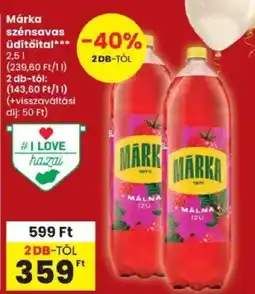 Spar Márka szénsavas üdítőital ajánlat
