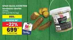Spar Spar hazai szeretem kovászos uborka ajánlat