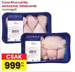 Spar Coco Rico csirke alsócomb, felsőcomb ajánlat