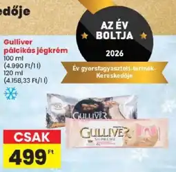 Spar Gulliver pálcikás jégkrém ajánlat