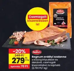 Spar Regnum erdélyi szalonna ajánlat