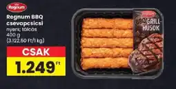 Spar Regnum bbq csevapcsicsi ajánlat