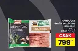 Spar S-budget darált sertéshús ajánlat