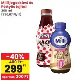 Spar Milli jegeskávé ajánlat