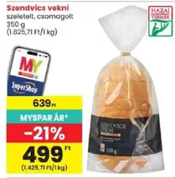 Spar Szendvics vekni ajánlat