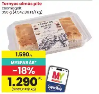 Tornyos almás pite