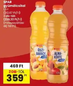 Spar spar gyümölcsital ajánlat