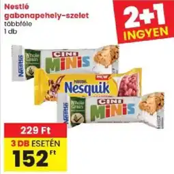 Spar Nestlé gabanapehely-szelet ajánlat