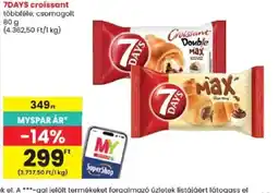 Spar 7days croissant ajánlat
