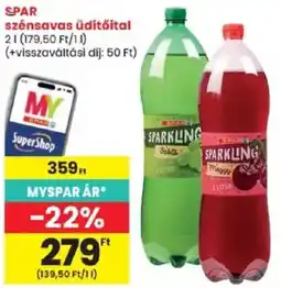 Spar spar szénsavas üdítőital ajánlat