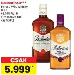 Spar Ballantine's finest wild whisky ajánlat