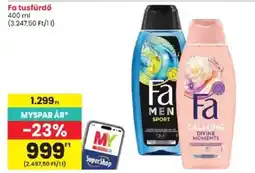 Spar Fa tusfürdő ajánlat