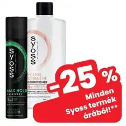 Spar Syoss ajánlat