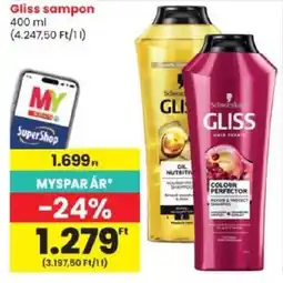 Spar Gliss sampon ajánlat
