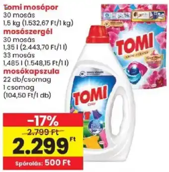 Tomi mosópor