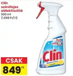 Spar Clin ablaktisztító ajánlat