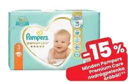 Spar Pampers premium care ajánlat
