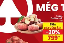 Spar Lapos őszibarack ajánlat