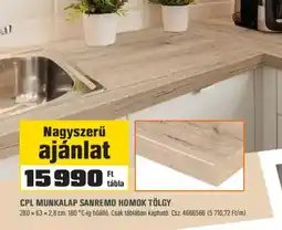 OBI Cpl munkalap sanremo homok tölgy ajánlat