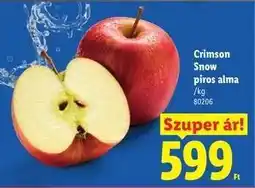 Lidl Crimson Snow piros alma ajánlat