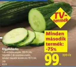 Lidl Kígyóuborka ajánlat