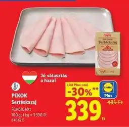 Lidl PIKOK Sertéskaraj ajánlat