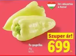 Lidl TV paprika ajánlat