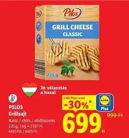 Lidl PILOS Grillsajt ajánlat