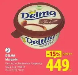 Lidl DELMA Margarin ajánlat