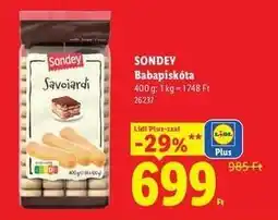 Lidl SONDEY ajánlat