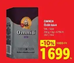 Lidl OMNIA őrölt kávé ajánlat