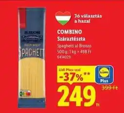 Lidl COMBINO Száraztészta ajánlat