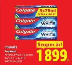 Lidl Colgate fogkrém ajánlat