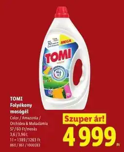 Lidl Tomi ajánlat