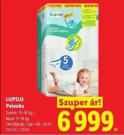 Lidl LUPILU ajánlat