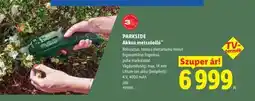Lidl PARKSIDE Akkus metszőolló ajánlat