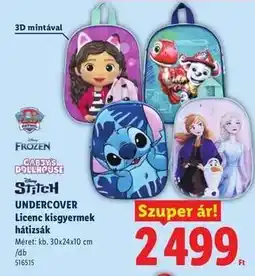 Lidl UNDERCOVER ajánlat