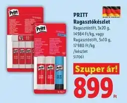 Lidl PRITT Ragasztókészlet ajánlat