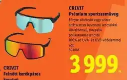 Lidl CRIVIT Prémium sportszemüveg ajánlat