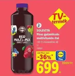 Lidl SOLEVITA ajánlat