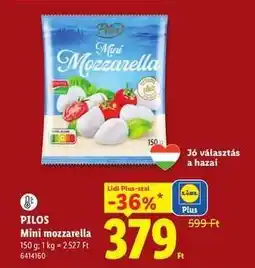 Lidl PILOS Mini mozzarella ajánlat