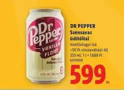 Lidl DR PEPPER ajánlat