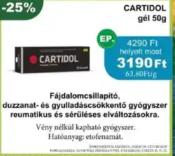 PatikaPlus Cartidol ajánlat