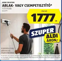 ALDI Home Creation ablak- vagy csempetisztító ajánlat