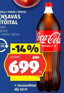 ALDI coca cola ajánlat