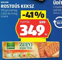 ALDI Gullón rostdús keksz ajánlat