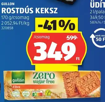 Gullón rostdús keksz