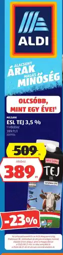 ALDI Milsani tej ajánlat