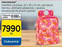 Tesco Iskolatáska ajánlat