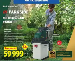 Lidl Parkside aprítógép ajánlat
